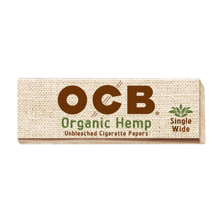 Organic Hemp Rolling Papers  1 1/4 + Tips OCB