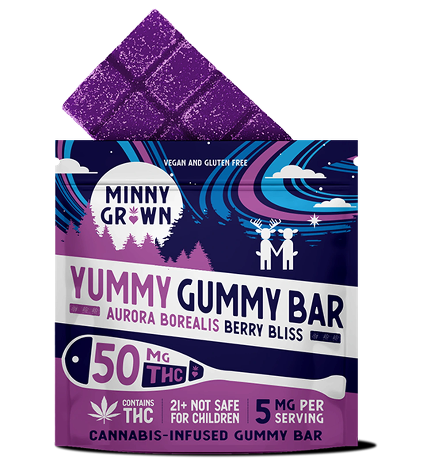 Aurora Borealis Beary Bliss Yummy Minny Grown