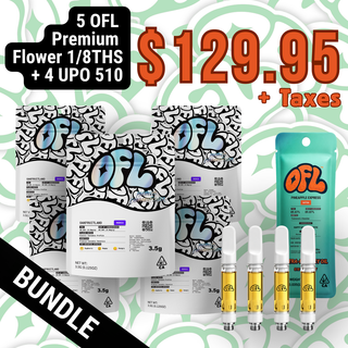 Premium Flower and UPO Bundle - TUESDAY ONLY Oakfruitland