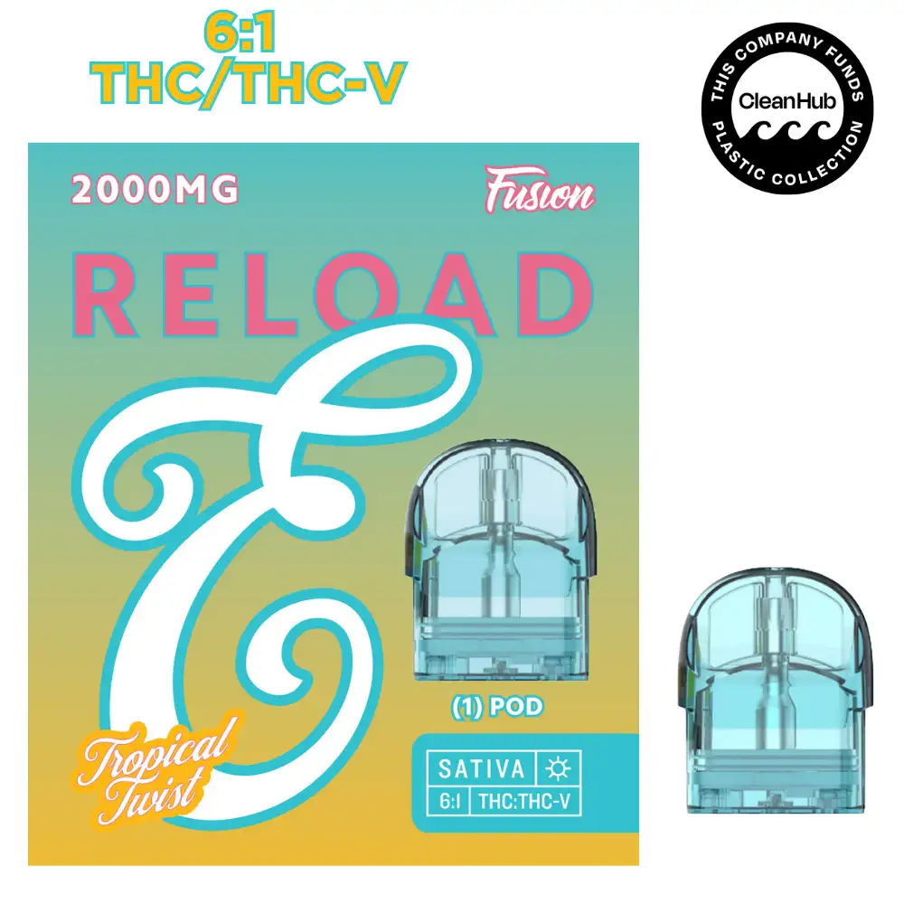 Fusion Tropical Twist 6:1 THC:THCv Eureka