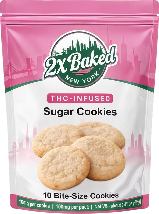 Sugar Cookies 2X Baked