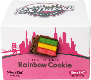 Rainbow Cookie 2X Baked