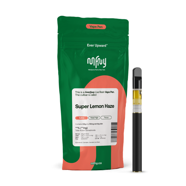 Super Lemon Haze .5g Live Resin AIO MFNY