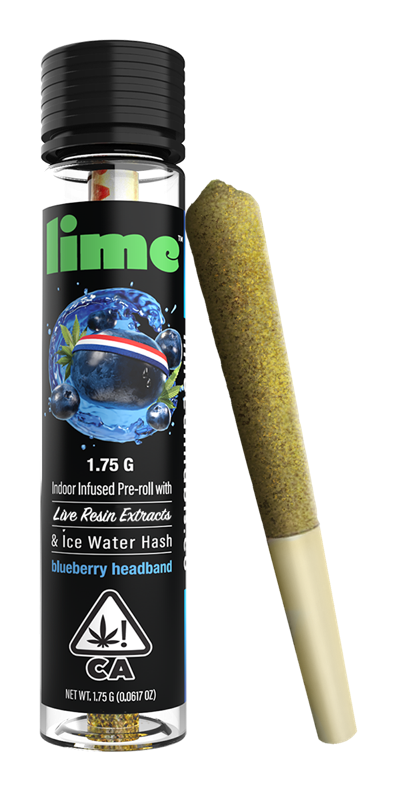 Blueberry Headband (H) - 1.75g Lime 