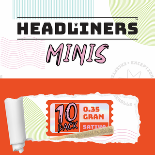 Cannabis Promo, Cannabis Sales, Cannabis Offers, Cannabis on Sale, Headliners: Two 10pks For $40 1