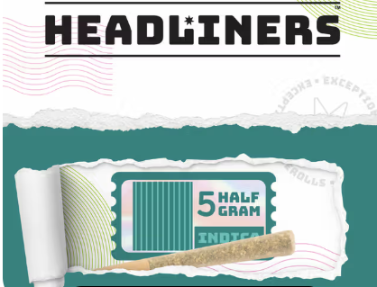 Garlic Drip Headliners-Preroll (0.5g x 5pk) Headliners