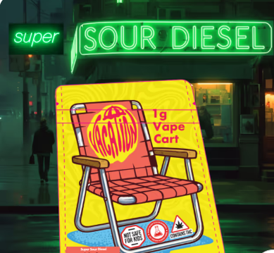 Super Sour Diesel 1g 510 Vacation