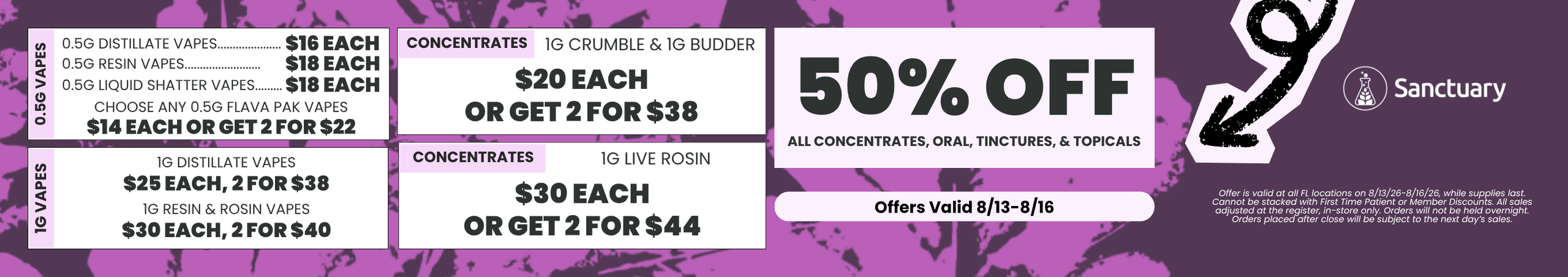Cannabis Promo, Cannabis Sales, Cannabis Discounts, Cannabis on Sale, Daily 2