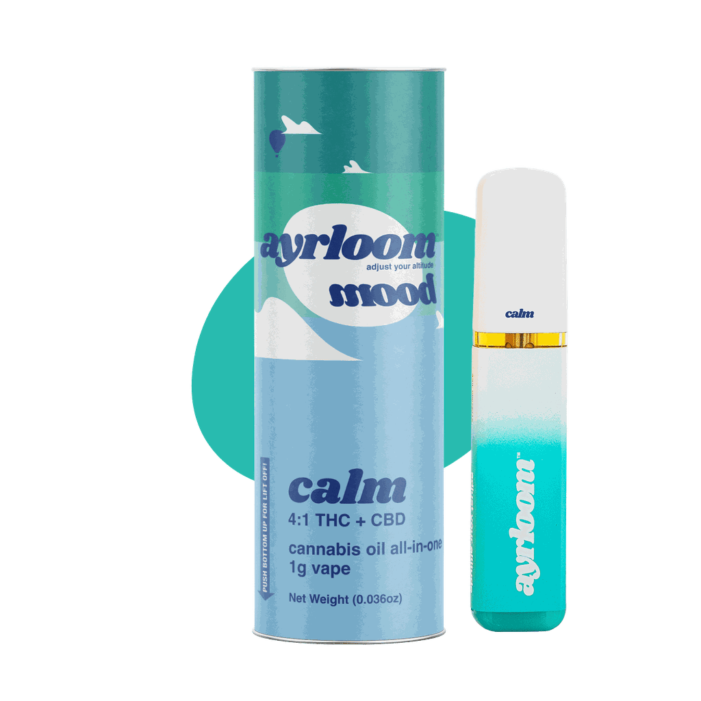 Ayrloom| Calm | AIO|THC : CBD| 1 G