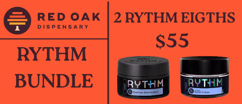 Cannabis Promo, Cannabis Sales, Cannabis Discounts, Cannabis on Sale, Rythm Bundle