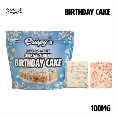 Birthday Cake Bar Crispy's