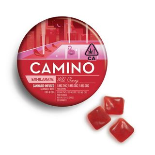 Exhilarate | Wild Cherry THC:CBC:CBG 1:1:1 Gummies | 20ct | 5mg/ea Camino 