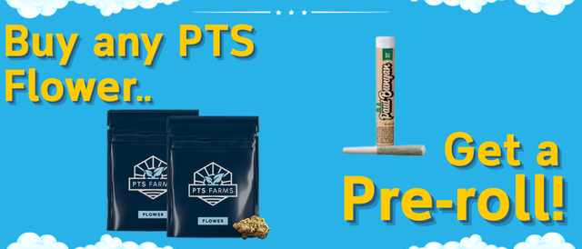 Cannabis Promo, Cannabis Sales, Cannabis Discounts, Cannabis on Sale, 30% Off PTS Farms