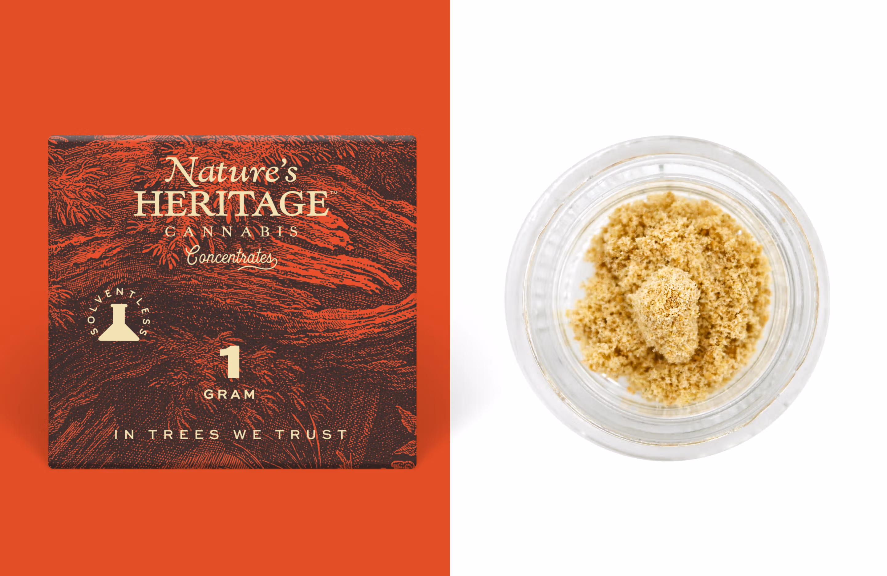 Banana Punch Bubble Hash Nature's Heritage