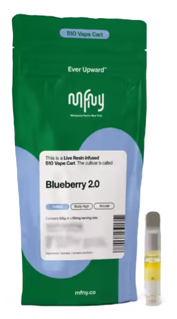 Blueberry 2.0 Live Resin Vape MFNY