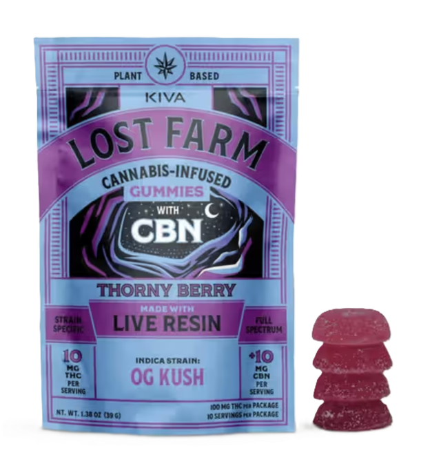 Thorny Berry x OG Kush Live Resin Lost Farms