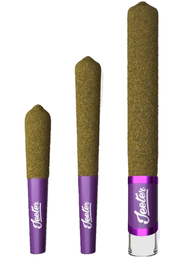 Infused Baby Jeeter 0.5G Pre Rolls 5pk (2.5G) Apple Crisp Jeeter
