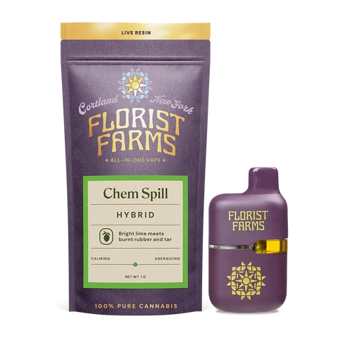 - Live Resin Chem Spill Disposable Florist Farms