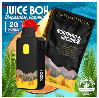 Juice Box: Bali Hai Mai Tai Distillate  Northern Grown