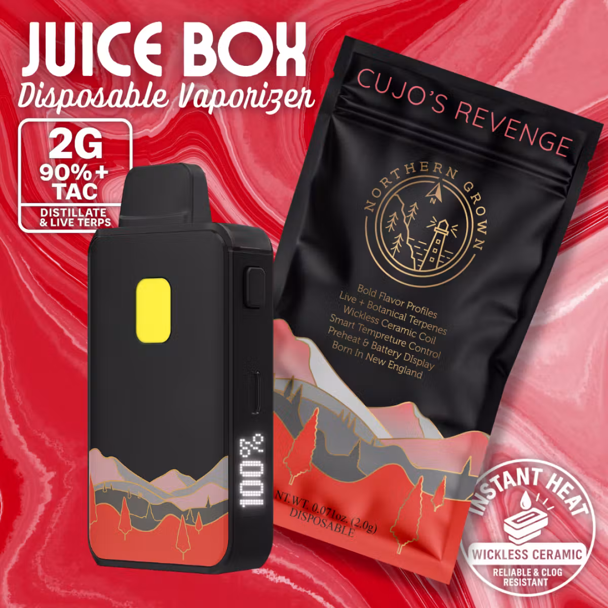 Juice Box: Cujo's Revenge Distillate  Northern Grown