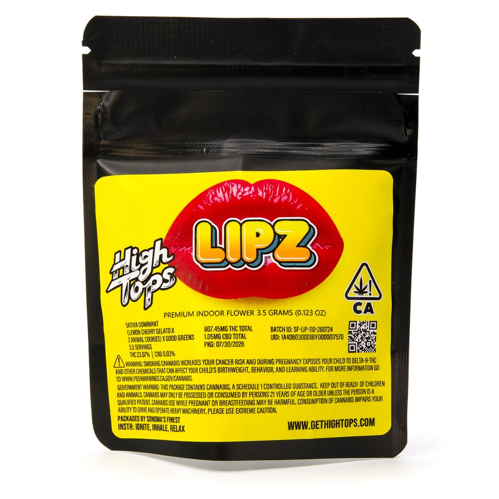 High Tops: Lipz Smalls - 3.5g