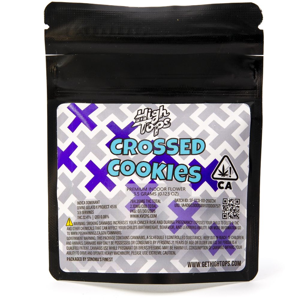 High Tops: Crossed Cookies