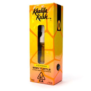 Baby Turtle  Cured Resin Khalifa Kush