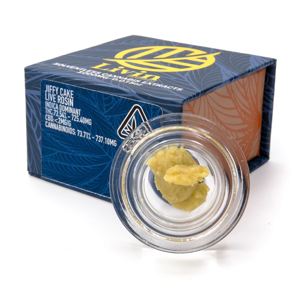 Livin Solventless: Jiffy Cake