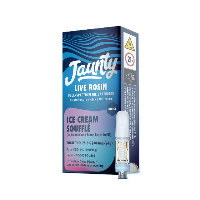 Ice Cream Souffle 0.5g Live Rosin Cart  Jaunty
