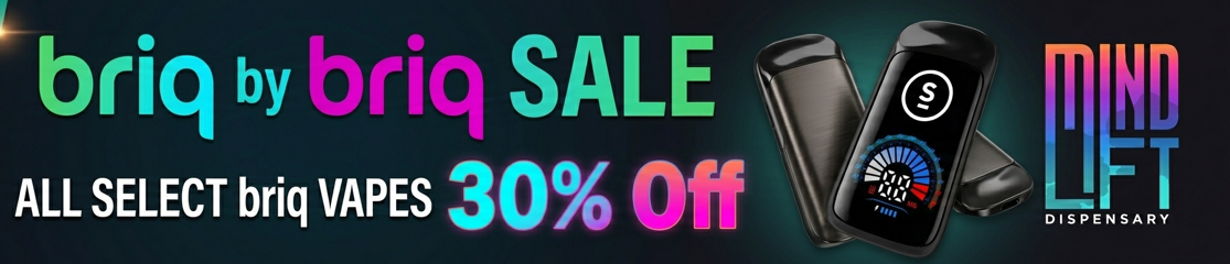 Cannabis Promo, Cannabis Sales, Cannabis Discounts, Cannabis on Sale, Briq By Briq