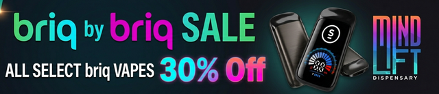 Cannabis Promo, Cannabis Sales, Cannabis Discounts, Cannabis on Sale, Briq By Briq