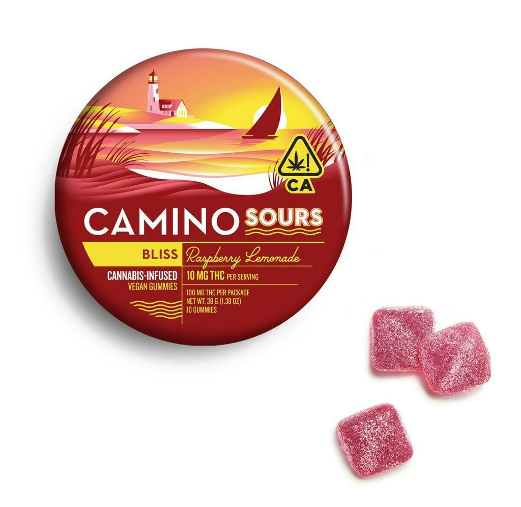 Camino Sours | Bliss | Raspberry Lemonade 10mg THC