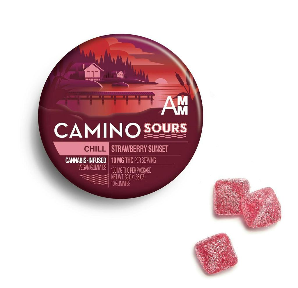 Camino Sours | Chill | Strawberry Sunset 10mg THC