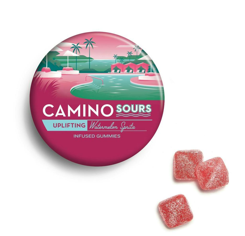 Camino Sours | Uplifting | Watermelon Spritz 10mg THC