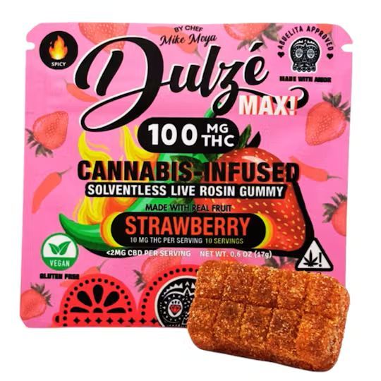 Strawberry MAX Live Rosin Dulze