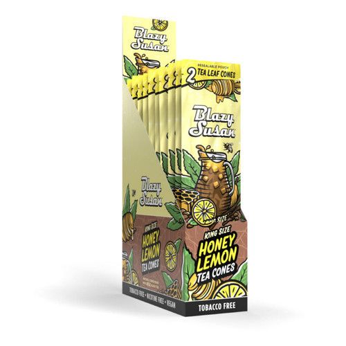 Honey Lemon Tea Cones | King Size | Blazy Susan