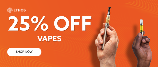 Cannabis Promo, Cannabis Sales, Cannabis Discounts, Cannabis on Sale, 25% OFF Vapes! *NOT Stackable