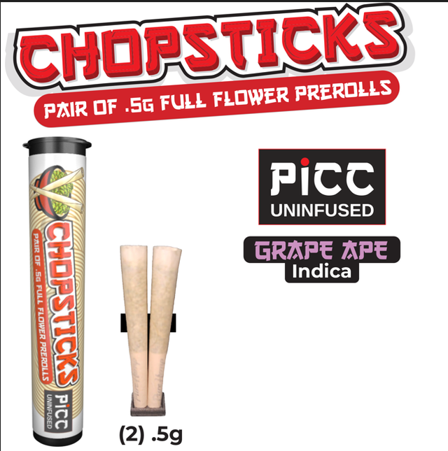 CHOPSTICKS Grape Ape PICC