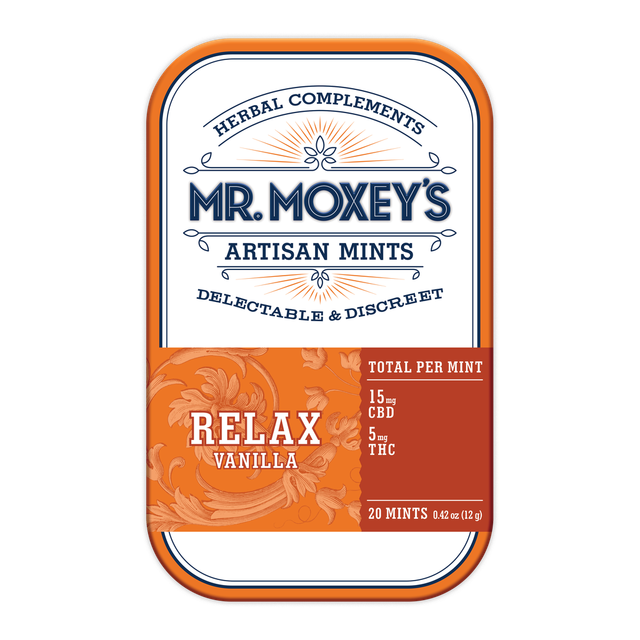 Relax Vanilla 3:1 CBD:THC Mr. Moxey's Relax Vanilla 3:1 CBD:THC Mr. Moxey's