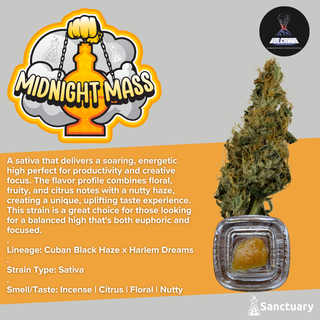 Midnight Mass - Cured Resin Volcanna Midnight Mass - Cured Resin Volcanna