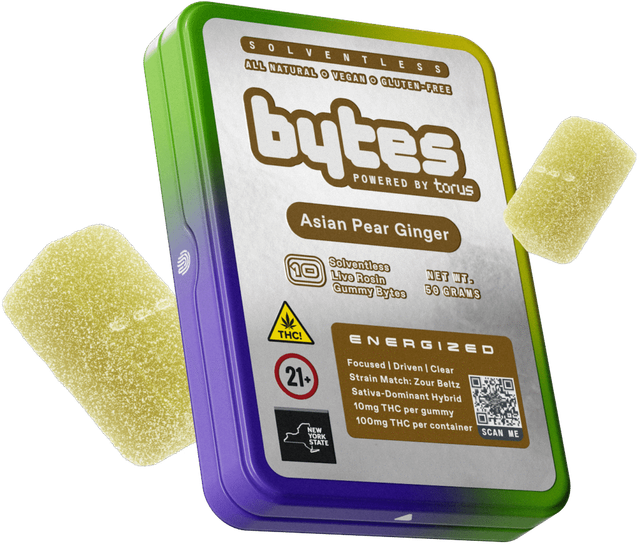 Live Rosin Asian Pear Ginger Bytes