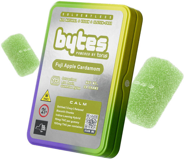 Live Rosin Fuji Apple Cardamom Bytes