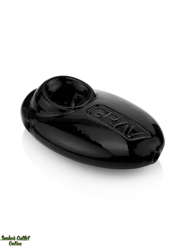 Pebble Spoon Black Grav