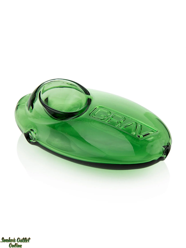 Green Pebble Spoon Grav