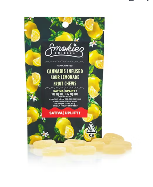 Sour Lemonade THC Smokiez Sour Lemonade THC Smokiez
