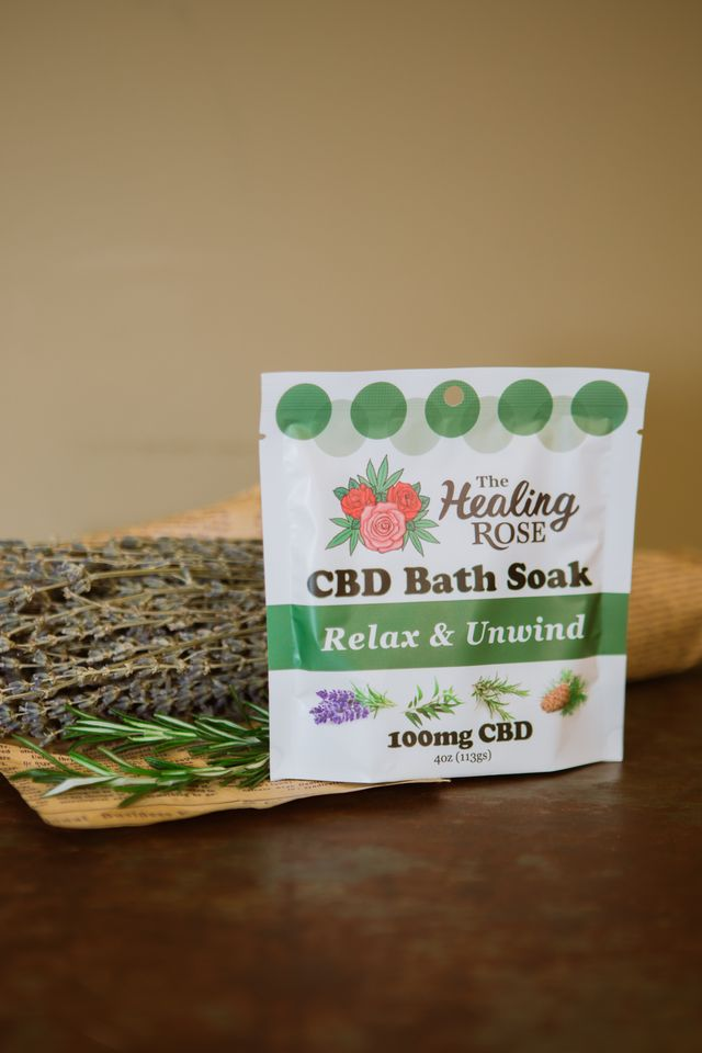 Relax And Unwind Cbd Bath Soak The Healing Rose Company