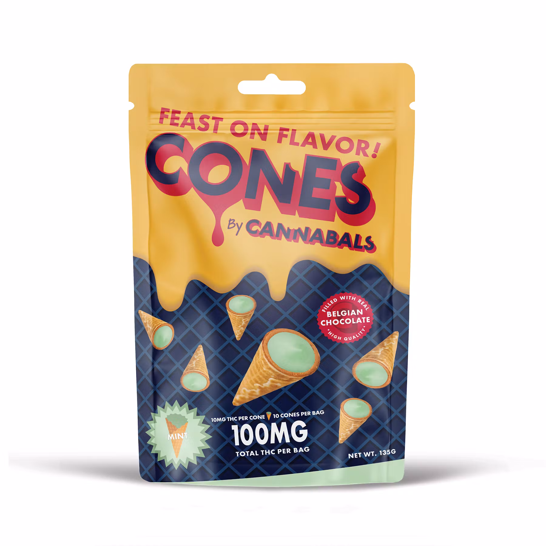 Cannabals | Mint 10mg THC Cone