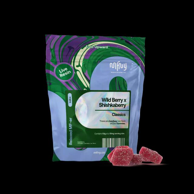 Wild Berry x Shishkaberry Live Resin Gummies