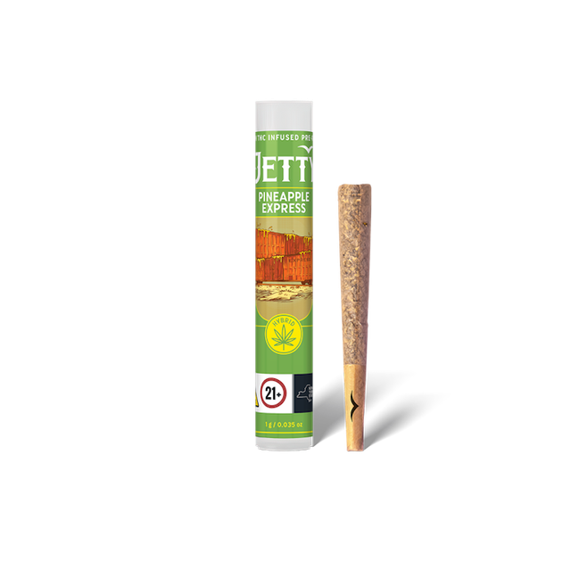 Pineapple Express x Mule Glue 1g Infused Pre-Roll Jetty