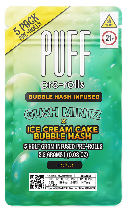 Gush Mintz x Ice Cream Cake PUFF